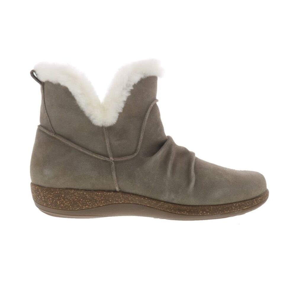 Aetrex Womens Remi Green Boots (NWT)